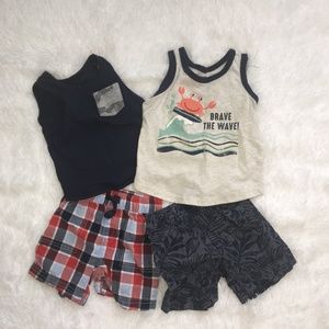 First Impression tanks and shorts set
